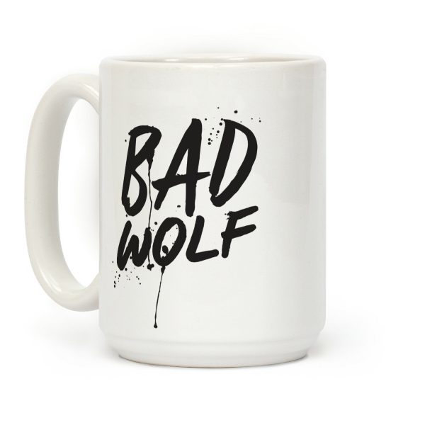 Doctor Who Bad Wolf Coffee Mug Doctor Who Bad Wolf Coffee Mug