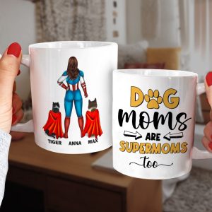 Dog, Best Dog Mom, Personalized Shirt, Gift For Dog Lovers, 01DNTN210423TM