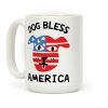 Dog Bless America Coffee Mug Dog Bless America Coffee Mug