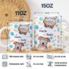 Dog Cat 3D Effect - 3D Inflated Effect Printed Mug, Personalized White Edge-to-Edge Mug Dog Cat 3D Effect - 3D Inflated Effect Printed Mug, Personalized White Edge-to-Edge Mug