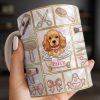 Dog Groomer, Cute Puppy In Bathtub With Scissors - Personalized Custom Coffee Mug - JBS126_MG Dog Groomer, Cute Puppy In Bathtub With Scissors - Personalized Custom Coffee Mug - JBS126_MG