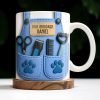 Dog Groomer Professionally Personalized Mug - Personalized Custom Coffee Mug - DOG064_MG