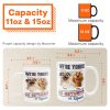 Dog Lovers' Personalized Mug No Returns Design, Gift for Couples Dog Lovers' Personalized Mug No Returns Design, Gift for Couples