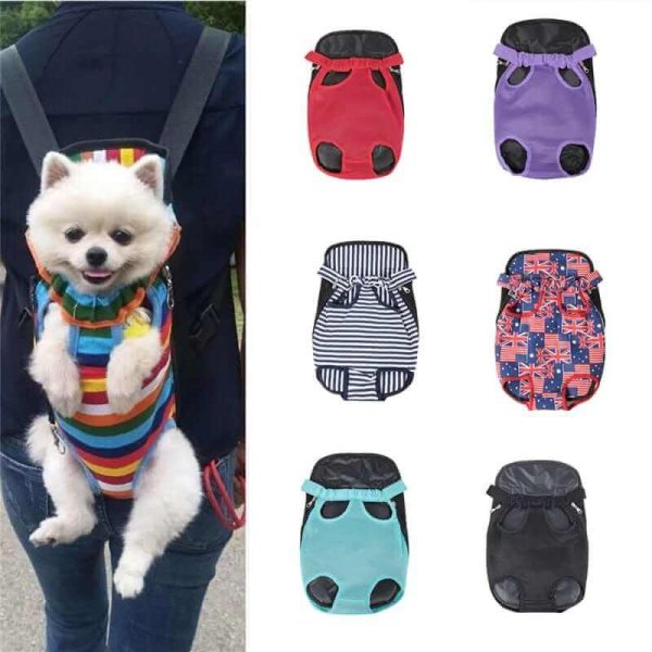 Dog Mesh Backpack Carrier Dog Mesh Backpack Carrier