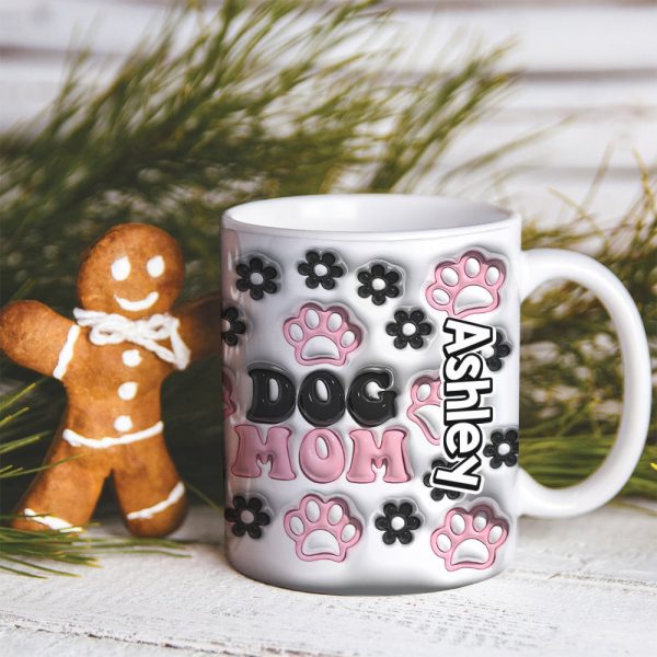 Dog Mom 02huhn281023 Personalized White Edge-to-edge Mug Dog Mom 02huhn281023 Personalized White Edge-to-edge Mug