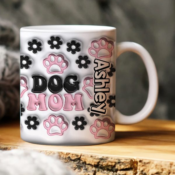 Dog Mom 02huhn281023 Personalized White Edge-to-edge Mug Dog Mom 02huhn281023 Personalized White Edge-to-edge Mug