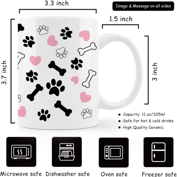 Dog Mom Coffee Mug Dog Lover Gift for Dog Mom Women Grandma, Birthday Christmas Gift Dog Mom Coffee Mug Dog Lover Gift for Dog Mom Women Grandma, Birthday Christmas Gift
