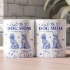 Dog Mom Custom Gift Chinoiserie Toile De Jouy Style - Personalized Mug Dog Mom Custom Gift Chinoiserie Toile De Jouy Style - Personalized Mug