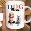 Dog Mom Dog Dad Cat Mom Cat Dad - Personalized Mug Dog Mom Dog Dad Cat Mom Cat Dad - Personalized Mug