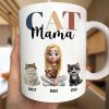 Dog Mom Dog Dad Cat Mom Cat Dad - Personalized Mug Dog Mom Dog Dad Cat Mom Cat Dad - Personalized Mug