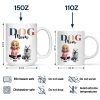 Dog Mom Dog Dad Cat Mom Cat Dad - Personalized Mug Dog Mom Dog Dad Cat Mom Cat Dad - Personalized Mug