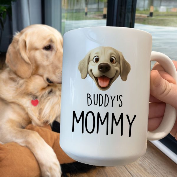 Dog Mom, Dog Dad, Dog Lovers - Custom With Dog Breeds Cute Cartoon - Personalized Mug Dog Mom, Dog Dad, Dog Lovers - Custom With Dog Breeds Cute Cartoon - Personalized Mug