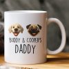 Dog Mom, Dog Dad, Dog Lovers - Custom With Dog Breeds Cute Cartoon - Personalized Mug Dog Mom, Dog Dad, Dog Lovers - Custom With Dog Breeds Cute Cartoon - Personalized Mug