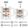 Dog Mom Leopard - Personalized Mug Dog Mom Leopard - Personalized Mug