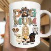 Dog Mom Leopard - Personalized Mug Dog Mom Leopard - Personalized Mug