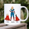 Dog Mom Personalized Coffee Mug 06DNHN240423TM Dog Mom Personalized Coffee Mug 06DNHN240423TM