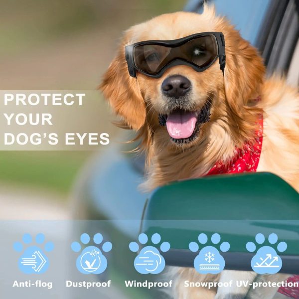 Dog Sunglasses for Small Dogs - UV Protection Eyewear for Pets Dog Sunglasses for Small Dogs - UV Protection Eyewear for Pets