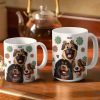 Dogs Make Everything Better - 3D Inflated Effect Printed Mug, Personalized White Edge-to-Edge Mug Dogs Make Everything Better - 3D Inflated Effect Printed Mug, Personalized White Edge-to-Edge Mug