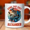 Doing Dad Stuff Personalized Mug, Cool Dad Gift with Custom Name Doing Dad Stuff Personalized Mug, Cool Dad Gift with Custom Name