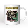 Doing Dad Stuff Personalized Mug, Funny Toilet Skeleton Gift For Dad With Custom Name Doing Dad Stuff Personalized Mug, Funny Toilet Skeleton Gift For Dad With Custom Name