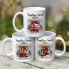 Doll Couple Together Since Front Porch Christmas Personalized Mug Doll Couple Together Since Front Porch Christmas Personalized Mug