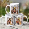 Doll Dog Mom Fall Season Front Porch Personalized Mug Doll Dog Mom Fall Season Front Porch Personalized Mug