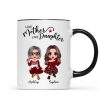 Doll Like Mother Like Daughters Christmas Personalized Mug
