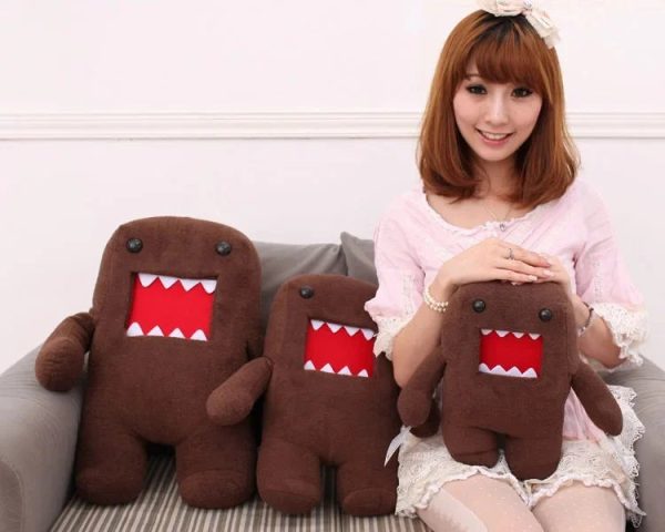 Domo Kun Plush Toy - Adorable Cartoon Stuffed Doll for Kids' Gifts Domo Kun Plush Toy - Adorable Cartoon Stuffed Doll for Kids' Gifts