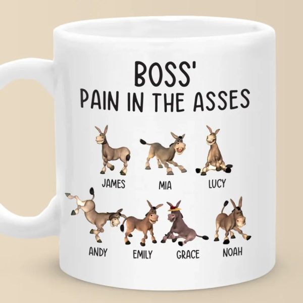 Donkeys Need Carrots, Not Complaints - Coworker Personalized Custom Mug - Gift For Coworkers, Work Friends, Colleagues, Family Members Donkeys Need Carrots, Not Complaints - Coworker Personalized Custom Mug - Gift For Coworkers, Work Friends, Colleagues, Family Members