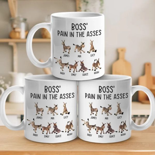 Donkeys Need Carrots, Not Complaints - Coworker Personalized Custom Mug - Gift For Coworkers, Work Friends, Colleagues, Family Members Donkeys Need Carrots, Not Complaints - Coworker Personalized Custom Mug - Gift For Coworkers, Work Friends, Colleagues, Family Members