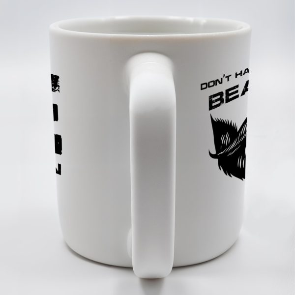 Don't Hate Me Because I'm Beardiful Mug - Personalized Custom Coffee Mug - BST128_MG