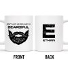 Don't Hate Me Because I'm Beardiful Mug - Personalized Custom Coffee Mug - BST128_MG