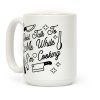 Don't Talk To Me While I'm Cooking Coffee Mug Don't Talk To Me While I'm Cooking Coffee Mug