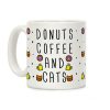 Donuts Coffee And Cats Coffee Mug Donuts Coffee And Cats Coffee Mug