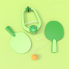 Doorframe Ping Pong Game Set Doorframe Ping Pong Game Set