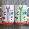 Dr. Lucia Foot Cream Doctor's Coat Mug - Personalized Custom Coffee Mug - DOC102_MG