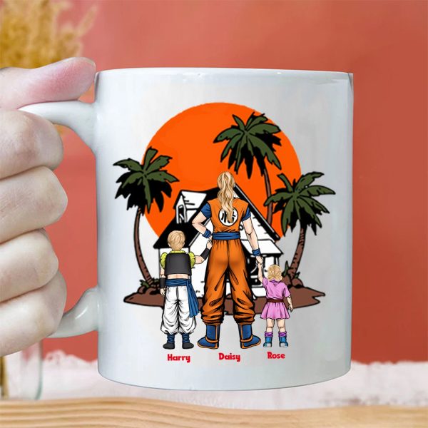 Dragon Ball Mommy We Love You Jusst Saiyan - Gift For Mom - Personalized Ceramic Mug - CL03 NH96 Dragon Ball Mommy We Love You Jusst Saiyan - Gift For Mom - Personalized Ceramic Mug - CL03 NH96