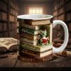 Dragon Reading Book Coffee Mug- Personalized Gifts For Book Lovers 08OHDT301225
