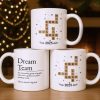 Dream Team, Achieve Amazing Results Together - Personalized Custom Coffee Mug - COL123_MG Dream Team, Achieve Amazing Results Together - Personalized Custom Coffee Mug - COL123_MG