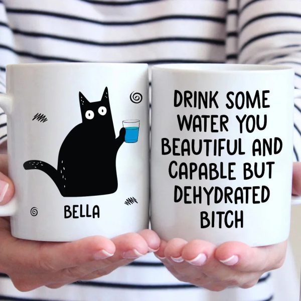 Drink Some Water And Let Your Beauty Shine - Friend Personalized Custom Mug - Christmas Gift For Best Friends, Sisters, Family Members, Coworkers Drink Some Water And Let Your Beauty Shine - Friend Personalized Custom Mug - Christmas Gift For Best Friends, Sisters, Family Members, Coworkers