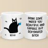 Drink Some Water And Let Your Beauty Shine - Friend Personalized Custom Mug - Christmas Gift For Best Friends, Sisters, Family Members, Coworkers Drink Some Water And Let Your Beauty Shine - Friend Personalized Custom Mug - Christmas Gift For Best Friends, Sisters, Family Members, Coworkers