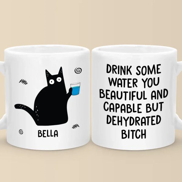 Drink Some Water And Let Your Beauty Shine - Friend Personalized Custom Mug - Christmas Gift For Best Friends, Sisters, Family Members, Coworkers Drink Some Water And Let Your Beauty Shine - Friend Personalized Custom Mug - Christmas Gift For Best Friends, Sisters, Family Members, Coworkers