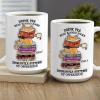 Drink Tea Read Banned Books Dismantle Systems Of Oppression - Personalized Ceramic Coffee Mug. Drink Tea Read Banned Books Dismantle Systems Of Oppression - Personalized Ceramic Coffee Mug.