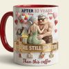 DSNY After Many Years You Still Hotter Than This Coffee - Personalized Accent Mug - Gift For Couples, Movie Fans NL122 DSNY After Many Years You Still Hotter Than This Coffee - Personalized Accent Mug - Gift For Couples, Movie Fans NL122