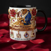 DSNY And They Lived Happily Ever After - Personalized Accent Mug - Gift For Couples, Movie Fans NL122