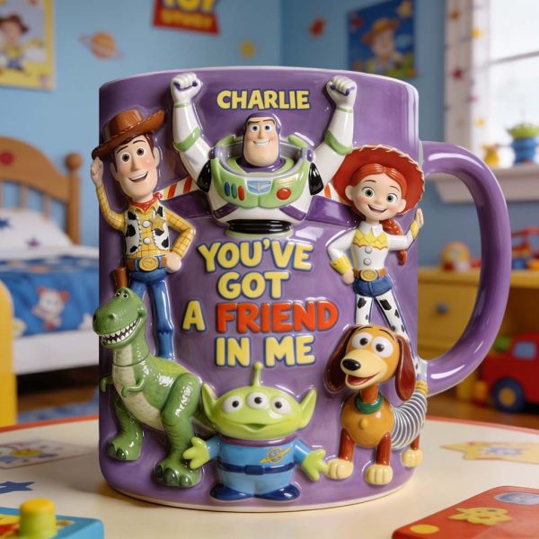 DSNY Cow Boy Story You've Got A Friend In Me - Personalized Accent Mug - Gift For Fan Movies HH01 DSNY Cow Boy Story You've Got A Friend In Me - Personalized Accent Mug - Gift For Fan Movies HH01
