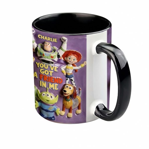 DSNY Cow Boy Story You've Got A Friend In Me - Personalized Accent Mug - Gift For Fan Movies HH01 DSNY Cow Boy Story You've Got A Friend In Me - Personalized Accent Mug - Gift For Fan Movies HH01
