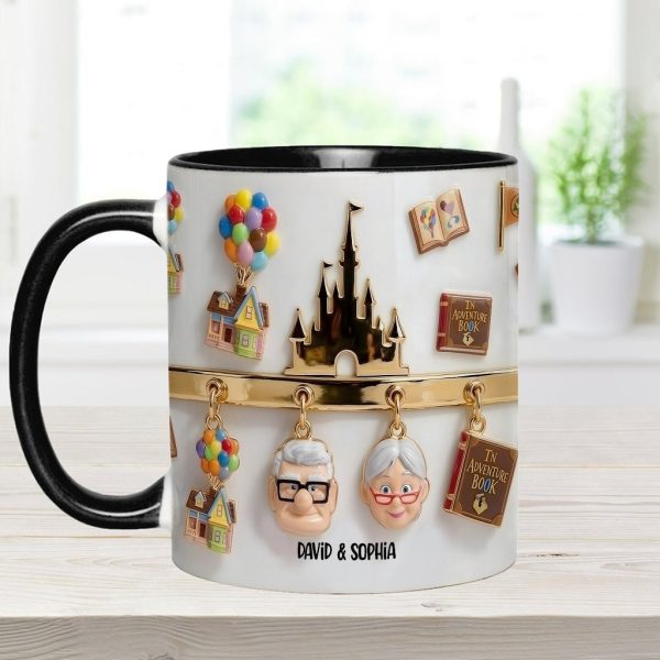 DSNY Growing Old Together - Personalized Accent Mug - Gift For Grandparents, Parents, Couples NL122 DSNY Growing Old Together - Personalized Accent Mug - Gift For Grandparents, Parents, Couples NL122