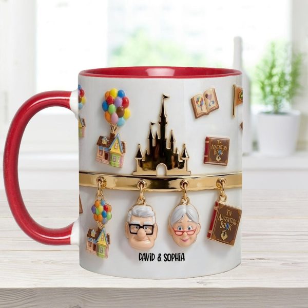 DSNY Growing Old Together - Personalized Accent Mug - Gift For Grandparents, Parents, Couples NL122 DSNY Growing Old Together - Personalized Accent Mug - Gift For Grandparents, Parents, Couples NL122
