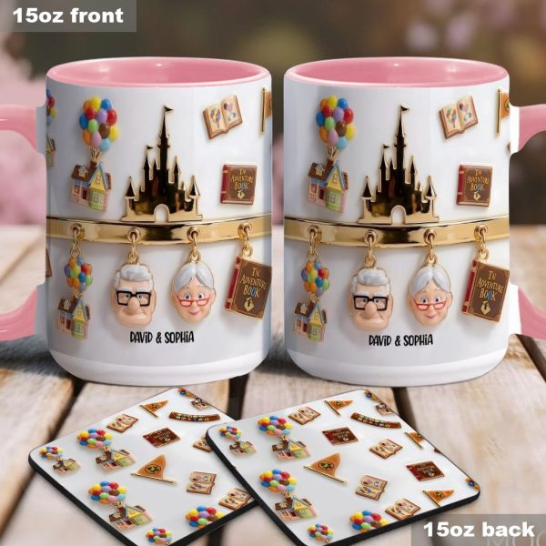 DSNY Growing Old Together - Personalized Accent Mug - Gift For Grandparents, Parents, Couples NL122 DSNY Growing Old Together - Personalized Accent Mug - Gift For Grandparents, Parents, Couples NL122
